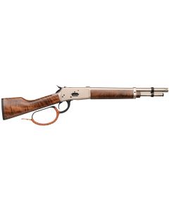 Gforce Arms GFLVR357PN Saddlehorn357 Mag 5+1 12" Nickel Threaded Barrel &amp; Receiver, Turkish Walnut Stock &amp; Forend, Thread Protector