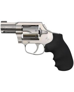 Colt Mfg KCOBRASM2BB King CobraSmall 357 Mag 6 Shot 2" Matte Stainless Steel Barrel, Cylinder Frame, Black Hogue Overmolded Grips, Concealed Hammer
