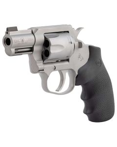 Colt Mfg KCOBRASM2BBS King CobraSmall 357 Mag 6 Shot 2" Matte Stainless Steel Barrel, Cylinder Frame, Black Hogue Overmolded Grips, Exposed Hammer