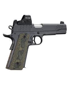 Kimber Mfg.,inc 3000434 KHX Custom (OI) 9mm 9+1 5" Front Serrations Stainless Steel Slide Gray KimPro II G-10 Grip