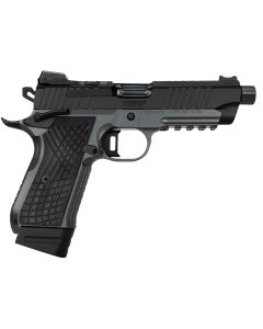 Kimber Mfg.,inc 3100021 KDS9C TFS 9mm 15+1 18+1 4.60" KimPro Gray/Black Front and Rear Serrations Stainless Steel G-10 Grip