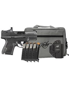 Kimber Mfg.,inc 3800027 R7 Mako OI Bundle 9mm 10+1 3.37" FNC Stainless Steel Slide Molded Stippling Crimson Trace CT-1500 Optic