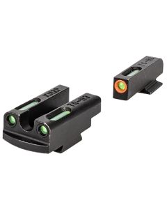 Kimber Mfg.,inc 4000154 Micro 9 Trulgo TFX Pro Sight SetGreen/Fiber Optic Orange Outline Front Sight-Green/Fiber Optic Black Outline Rear Sight