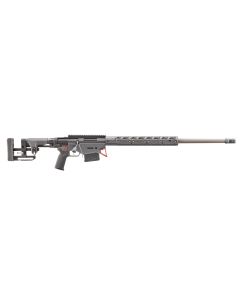 Ruger 18099 Precision6mm Creedmoor 10+1 26" Gray Anodized Cerakote Threaded Barrel, Gray Anodized Cerakote Picatinny Rail Steel Receiver, Black Ruger Precision MSR Adj, Black Magpul K2+ Grip