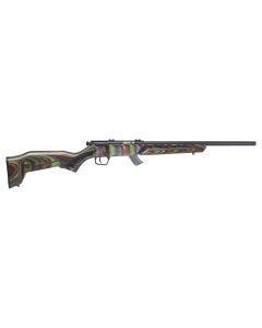 Savage Arms 26743 Mark II Minimalist 21 Sharp 10+1 18" Matte Black Threaded Barrel &amp; Drilled &amp; Tapped Carbon Steel Receiver, Boyd's Minimalist Satin OD Green Laminate Stock, Right Hand