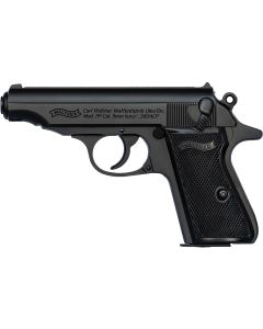 Walther Arms 4796030 PP32 ACP 8+1 3.90" Black Steel Barrel, Black Serrated Steel Slide, Black Aluminum Frame w/Beavertail, Textured Polymer Grip