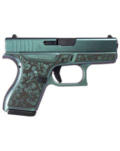Glock UI4250204HIBMAKO G42 Gen3 Sub-Compact Frame 380 ACP 6+1 3.25" Black Steel Barrel Serrated Steel Slide Polymer Frame Right Hand
