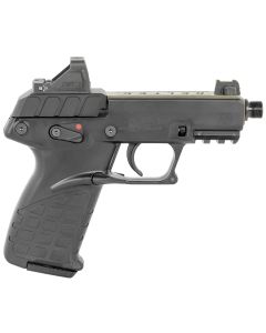 Kel-Tec P17GRNBLKOPTIC P1722 LR 16+1 3.80" w/Optic &amp; Holster Green/Black
