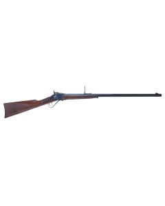 Cimarron AS150 1874 Sharps Sporting 45-70 Gov 1rd 32" Blued Barrel, Color Case Hardened Receiver, Walnut Fixed Straight Stock