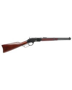 Cimarron CA2057AS1 1873 US Marshal Indian Territory Carbine 357 Mag 9+1 18.50" Blued Round Barrel, Fixed Walnut Stock