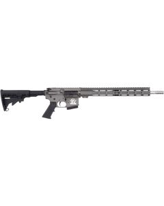Great Lakes Firearms GL15350SSTNG16 GLFA350 Legend 5+1 18" Stainless Threaded Barrel, Tungsten Cerakote Picatinny Rail Aluminum Receiver, M-LOK Handguard, Black Synthetic Stock, Mil-Spec Grip