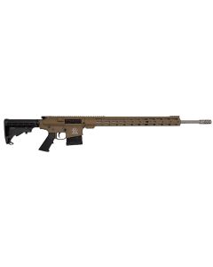 Great Lakes Firearms GL10243SSFDE GLFA243 Win 5+1 24" Stainless Threaded Barrel, Flat Dark Earth Cerakote Picatinny Rail Aluminum Receiver, Adjustable Black Synthetic Stock, Mil-spec Polymer Grip