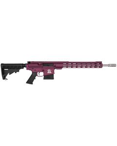 Great Lakes Firearms GL10308SSCHY GLFA308 Win 10+1 18" AR-10 Stainless Steel Black Cherry