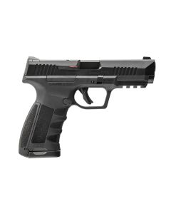 Dickinson LLC RA9B RA99mm Luger 17+1 4.25" Black Steel Barrel, Serrated Aluminum Slide, Polymer Frame w/Accessory Rail