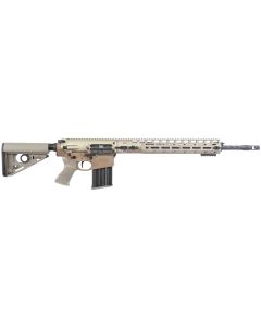 Larue Tactical LTMRGGS65CM20FDE LT106.5 Creedmoor 20+1 20" R.A.T. Stock A-P.E.G. Grip FDE