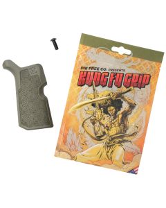 Die Free Co Llc KFGODG Kung Fu GripOlive Drab Nylon Fits AR15/M4/AR10/SR25