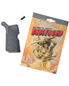 Die Free Co Llc KFGGRY Kung Fu GripGray Nylon Fits AR15/M4/AR10/SR25