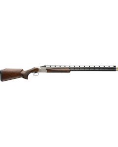 Browning 0183244002 Citori 825 Trap 12 Gauge Break Open 2.75" 2rd 32" Polished Blued Over/Under Vent Rib Barrel, Silver Nitride Stainless Steel Receiver, Monte Carlo Comb Gloss Black Walnut Stock