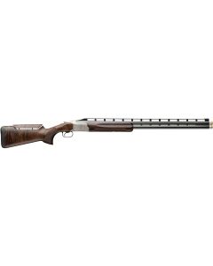 Browning 0183504003 Citori 825 Pro Trap 12 Gauge Break Open 2.75" 2rd 30" Polished Blued Over/Under Vent Rib Barrel, Silver Nitride Stainless Steel Receiver, Adj Comb Gloss Black Walnut Stock
