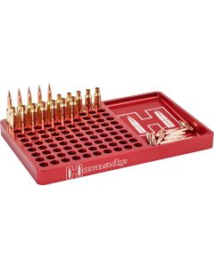 Hornady 480043 Reloading BlockRed 308 Win/6.5 Creedmoor Aluminum Capacity 100rd