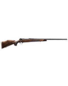 Weatherby MDX01N240WR4O Mark V Deluxe 240 Wthby Mag 4+1 24" High Gloss Fluted Barrel, High Gloss Blued Drilled &amp; Tapped Stainless Steel Receiver, Fixed Gloss Walnut Stock, Right Hand