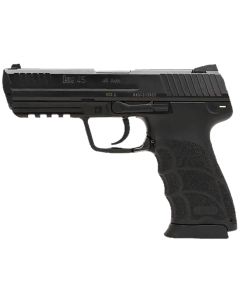 HK 81001114 HK45 V7 LEM .45 ACP DAO 10+1 4.46" Black Polygonal Rifled Barrel, Black Cerakote Serrated Steel Slide, Black Polymer Frame w/Picatinny Rail, Ambidextrous