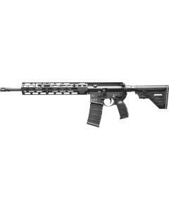 HK 81000827 MR556 A4 5.56x45mm 30+1 16.50" Black Threaded Barrel, Black Picatinny Rail, M-LOK Handguard, 6 Position Black Synthetic Stock, Ambidextrous