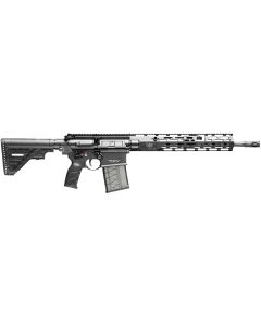 HK 81000830 MR762 A4 7.62x51mm 10+1 16.50" Black Threaded Barrel, Black Picatinny Rail, M-LOK Handguard, 6 Position Black Synthetic Stock, Black Finger Grooved Grip, Ambidextrous