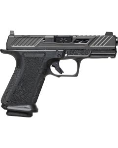 Shadow Systems SS1040CA MR920 Elite 9mm 10+1 Black Black Nitride Optic Cut/Serrated/Window Cut Stainless Steel Slide Black Black Interchangeable Backstrap Grip *CA Compliant
