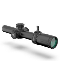 Swampfox Optics ARH11024GB ArrowheadBlack 1-10x 24mm 30mm Tube Guerrilla Dot BDC Reticle