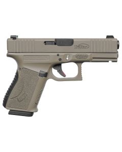 TriStar 85772 Apoc9mm Luger 15+1 4.02" Black Steel Barrel, Flat Dark Earth Cerakote Serrated Steel Slide &amp; Polymer Frame w/Accessory Rail, Textured Grip