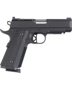 Dan Wesson 01798 TCP45 ACP 8+1 4" Black G10 Grip