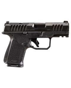 Rost Martin RM1SBLKOSP RM1CSub-Compact Frame 9mm 15+1 3.60" Black Match Grade Barrel, Black Tenifer Optic Ready/Serrated Steel Slide, Black Polymer Frame w/Picatinny Rail, Textured Grip