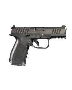 Rost Martin RM1CBLKOSP10CA RM1C *CA Compliant 9mm 10+1 4" Black Compensated Match Grade Barrel, Black Tenifer Optic Ready/Serrated Steel Slide, Black Textured Grip