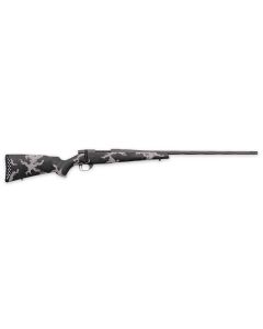 Weatherby VTE653WR8B Vanguard Talon 6.5-300 Wthby Mag 3+1 28" Tungsten Cerakote Peak 44 Blacktooth Carbon Fiber Stock w/ Green &amp; White Sponge Pattern