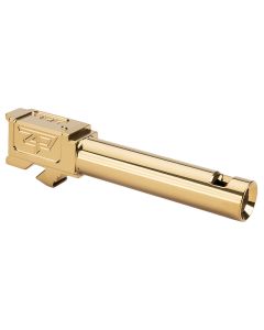 Zaffiri Precision ZP.19BCPG Fits Glock 19 Gen1-4 3.89" Gold 416R Stainless Steel