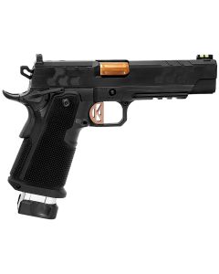 Kimber Mfg.,inc 3500050 2K11 (OR)45 ACP 17+1 5" High Polished w/ Coyote PVD, Brush Polish Flats w/ DLC Coating Stainless Steel Slide Aluminum Grip