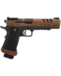 Kimber Mfg.,inc 3500052 2K11 Target (OR)45 ACP 17+1 5" High Polished w/ Coyote PVD, Brush Polish Flats w/ DLC Coating Stainless Steel Slide Aluminum Grip