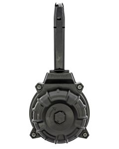 ProMag DRMA94 50rd Drum 9mm Fits Taurus TH9 Black DuPont Zytel Polymer