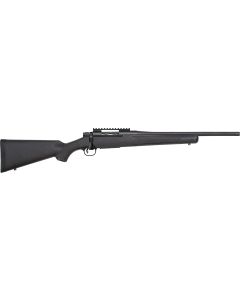 Mossberg 28231 Patriot Carbine 450 Bushmaster 5+1 18" Matte Blued Threaded Bull Barrel, Matte Blued Picatinny Rail Receiver, Black Fixed Synthetic Stock