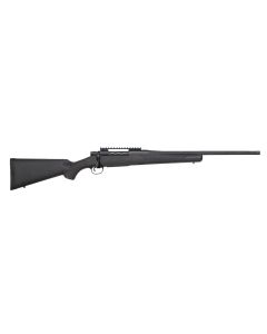Mossberg 28235 Patriot Carbine 7mm PRC 3+1 20" Matte Blued Threaded Bull Barrel, Matte Blued Picatinny Rail Receiver, Black Fixed Synthetic Stock