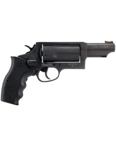 Taurus 2-441031MAGVL Judge w/Laser Compact 45 Colt (Long Colt) 410 Bore 3" Chamber 5rd 3" Matte Black Alloy Steel Barrel, Cylinder &amp; Frame, Viridian Laser, Transfer Bar Safety