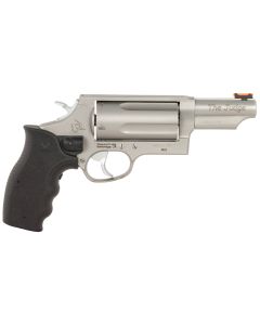 Taurus 2-441039MAGVL Judge w/Laser Compact 45 Colt (Long Colt)/410 Bore 3" Chamber 5rd 3" Stainless Steel Barrel, Cylinder &amp; Frame, Viridian Laser, Transfer Bar Safety