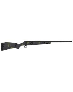 Fierce Firearms TWROG22CM20BF Twisted Rogue 22 Creedmoor 20" Armour Lube Black Steel Threaded Barrel, Drilled &amp; Tapped Steel Receiver, LR Negative Comb Forest Camo Carbon Fiber Stock