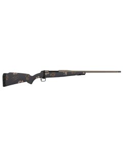Fierce Firearms TWROG300PRC22BRS Twisted Rogue Mini 300 PRC Smoked Bronze Cerakote Steel Threaded Barrel, Drilled &amp; Tapped Steel Receiver, LR Negative Comb Sonora Ambush Camo Carbon Fiber Stock
