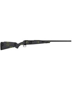 Fierce Firearms TWROG300WIN20BF Twisted Rogue 300 Win 20" Armour Lube Black Fluted Threaded Barrel, Drilled &amp; Tapped Steel Receiver, LR Negative Comb Forest Camo Carbon Fiber Stock