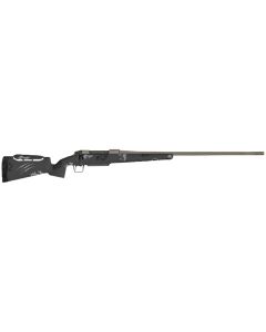 Fierce Firearms FRXP7MMBC20TP Twisted Rival XP 7mm BC 20" Tungsten Cerakote Fluted Threaded Barrel, Drilled &amp; Tapped Stainless Steel Receiver, LR Negative Comb Phantom Camo Carbon Fiber Stock