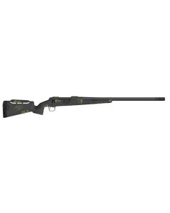 Fierce Firearms FCTRFP300RUM24BF CT Rival XP 7mm BC 20" Carbon Fiber Match Grade Threaded Barrel, Black Cerakote Drilled &amp; Tapped Titanium Receiver, Adj Comb Harvest Camo Carbon Fiber Stock