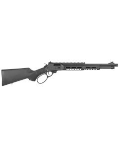 Smith &amp; Wesson 14194 1854 Stealth Hunter 357 Mag 8+1 16.30" Black Armornite Threaded Barrel, Black Anodized Picatinny Rail Receiver, Fixed w/Textured Grip Panels Black Synthetic Stock