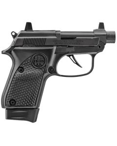 Beretta USA J20X22R8TB 20X Bobcat 22 LR 8+1 2.80" Black Steel Barrel, ELS/Serrated Steel Slide &amp; Polymer Frame w/Beavertail, Helica Texture Grip